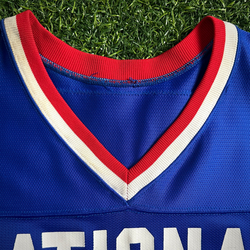 1994 Wilson NFL Game Used Worn Jersey Detroit Lions Lomas Brown Pro Bowl NFC