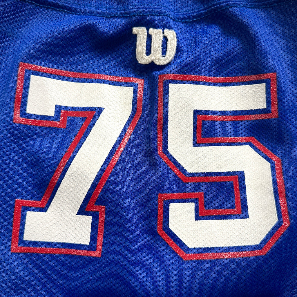 1994 Wilson NFL Game Used Worn Jersey Detroit Lions Lomas Brown Pro Bowl NFC