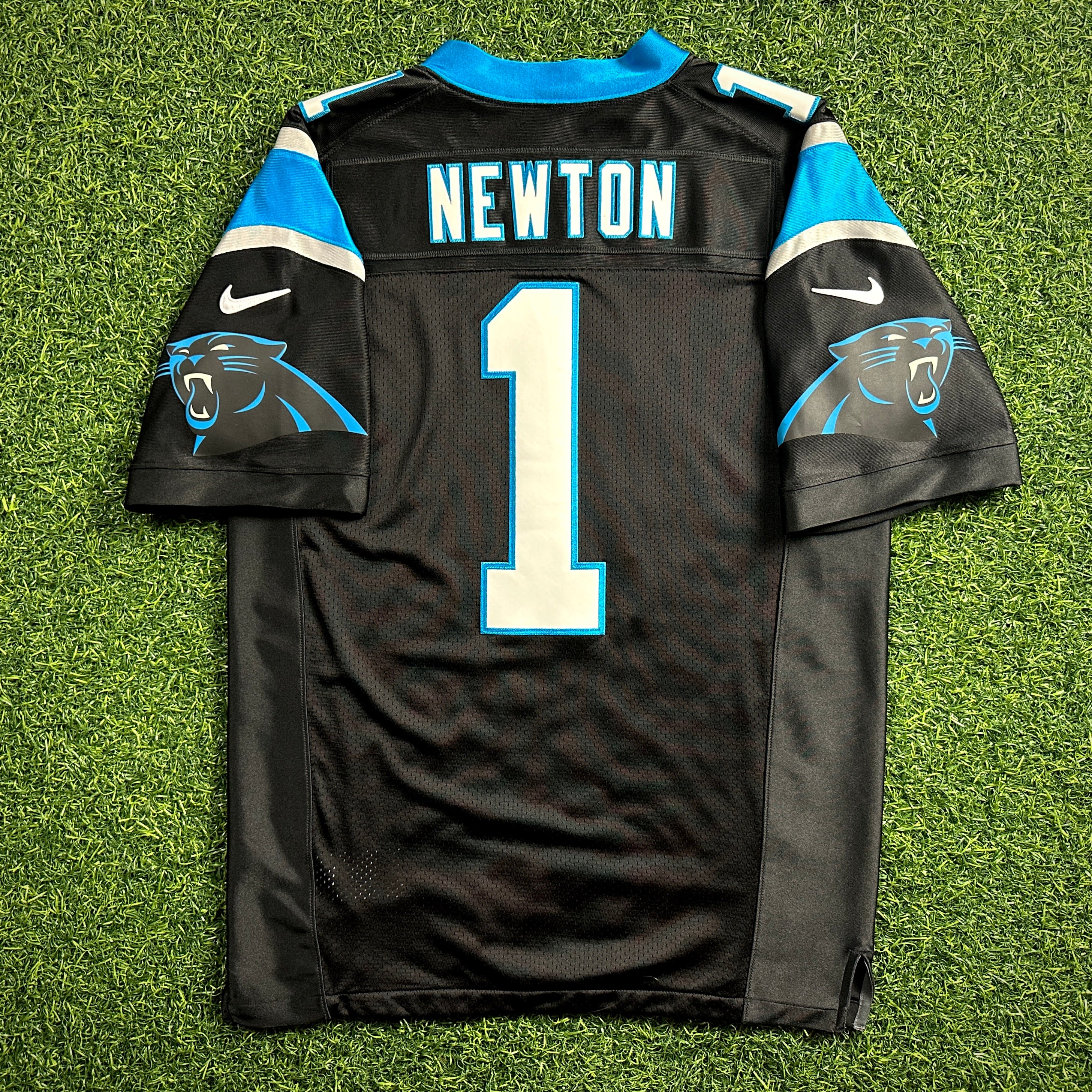 2018 Nike NFL Elite Authentic Jersey Carolina Panthers Cam Newton Sz. 44 MVP