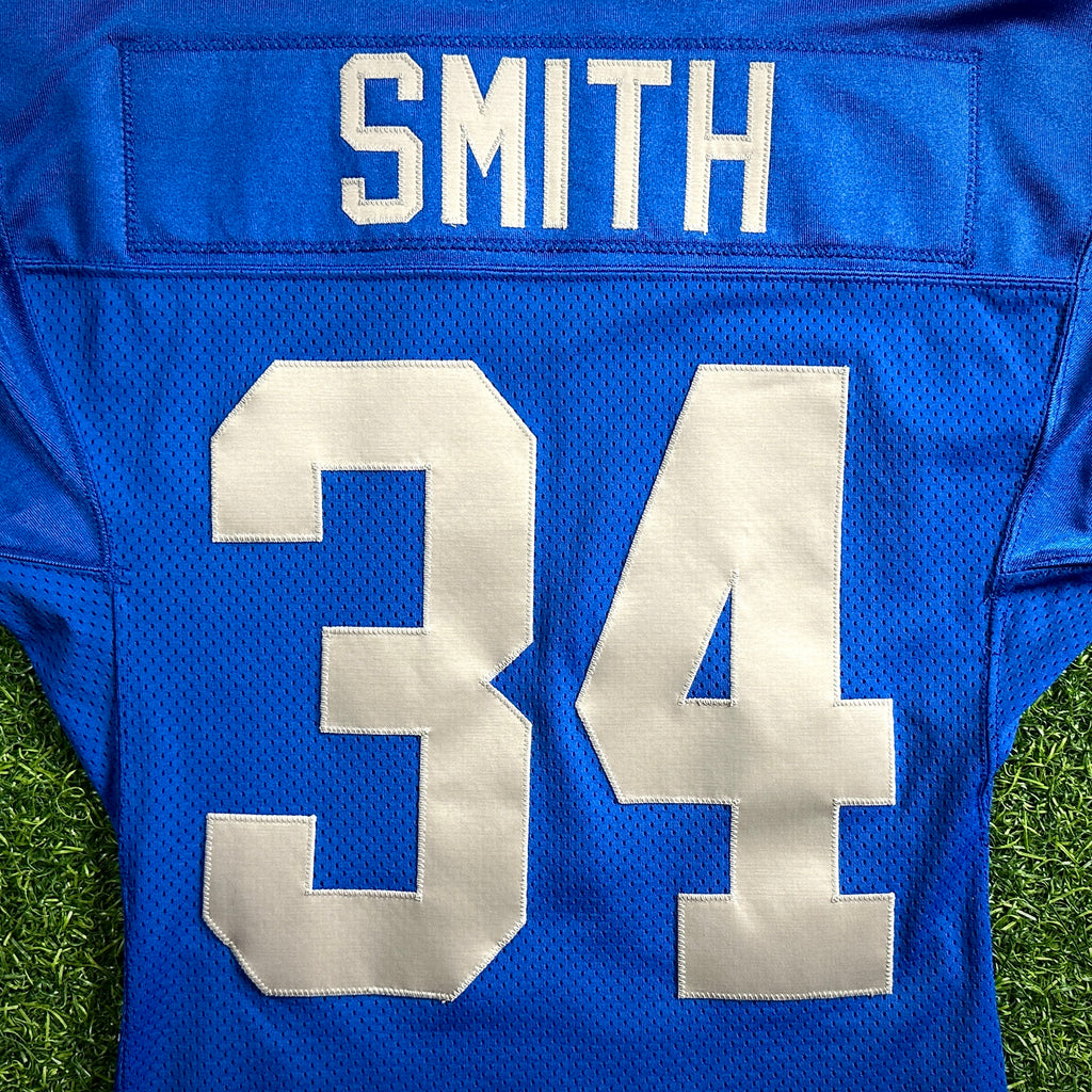 2010 Reebok NFL Game Issued Thanksgiving Throwback Jersey Detroit Lions Kevin Smith Sz. 44