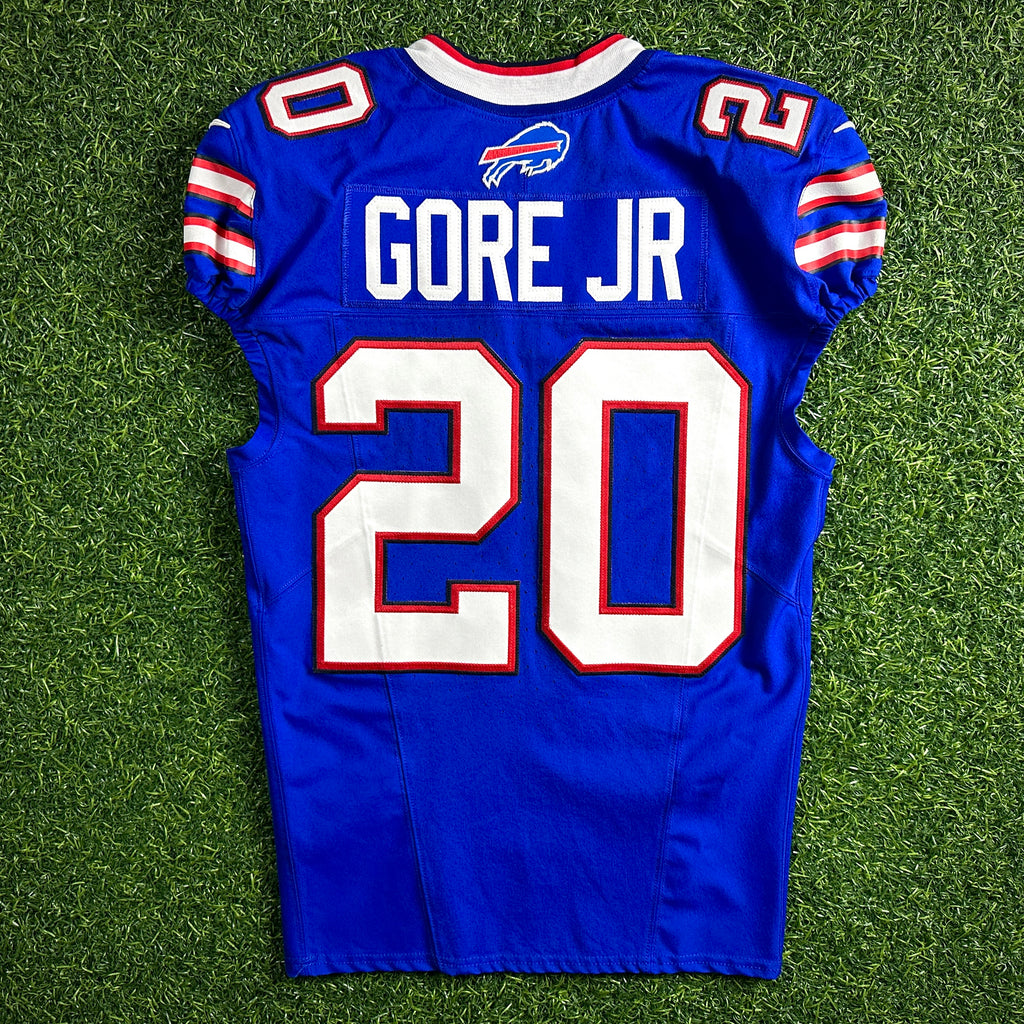 2024 Nike NFL Team-Issued Game Jersey Buffalo Bills Frank Gore Jr Rookie Sz. 40