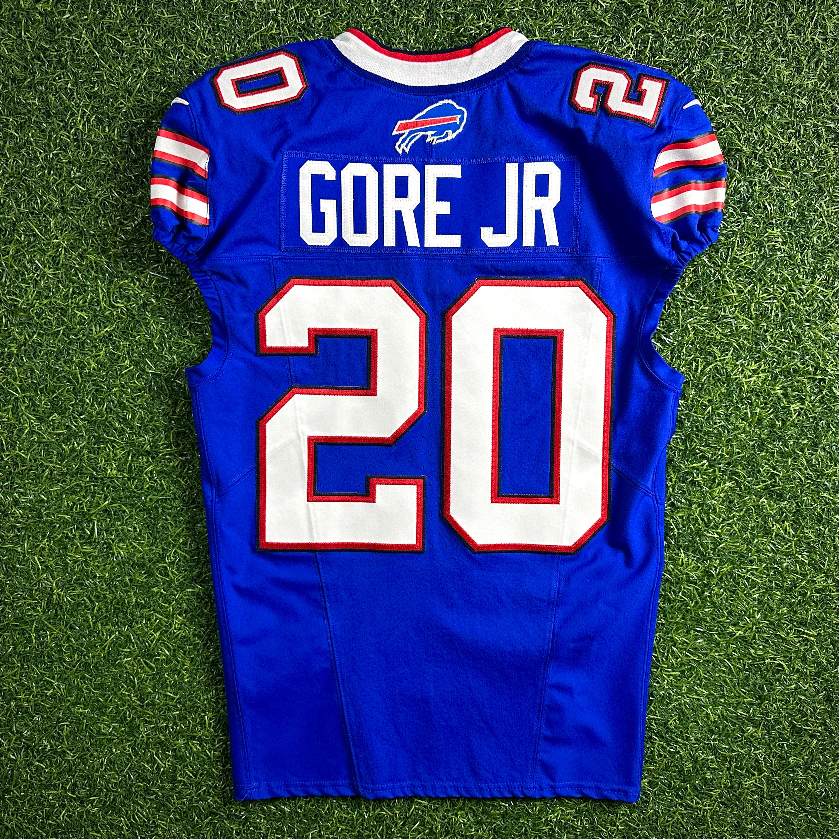 2024 Nike NFL Team-Issued Game Jersey Buffalo Bills Frank Gore Jr Rookie Sz. 40