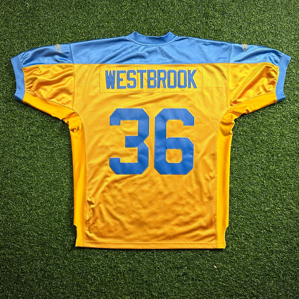 2007 Reebok NFL Authentic Jersey Philadelphia Eagles Brian Westbrook 52 Yellow