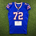 2017 Nike NFL Game-Used Jersey Buffalo Bills Ryan Groy Sz. 50 LINE Team COA
