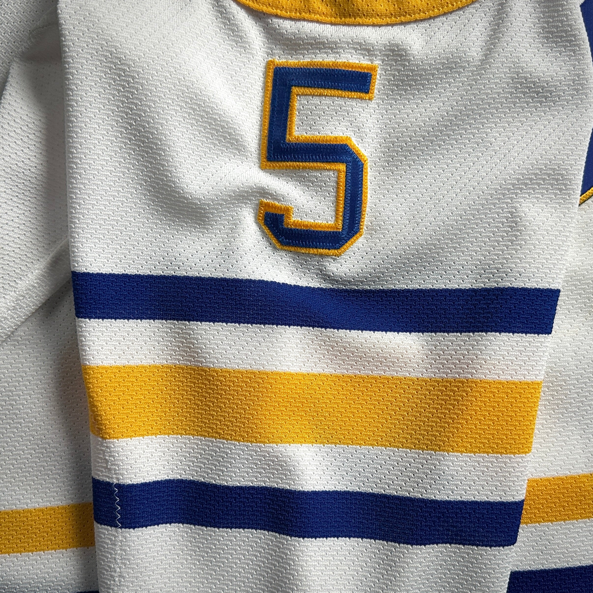 CCM NHL On-Ice Authentic 1988 Jersey Buffalo Sabres Mike Ramsey Sz. 50 Throwback