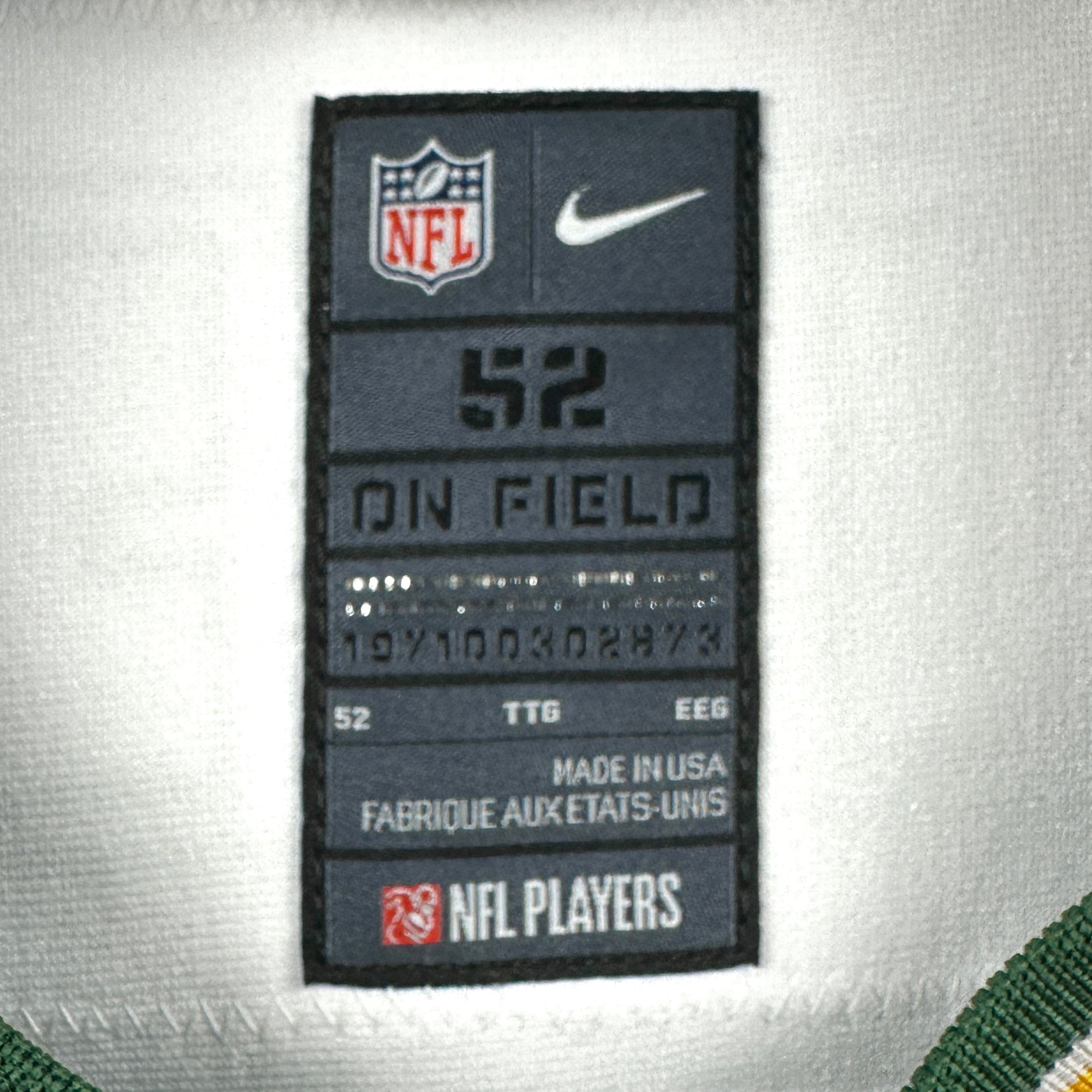 New! 2014 Reebok NFL Elite Authentic Jersey Green Bay Packers Aaron Rodgers Sz. 52 White Away