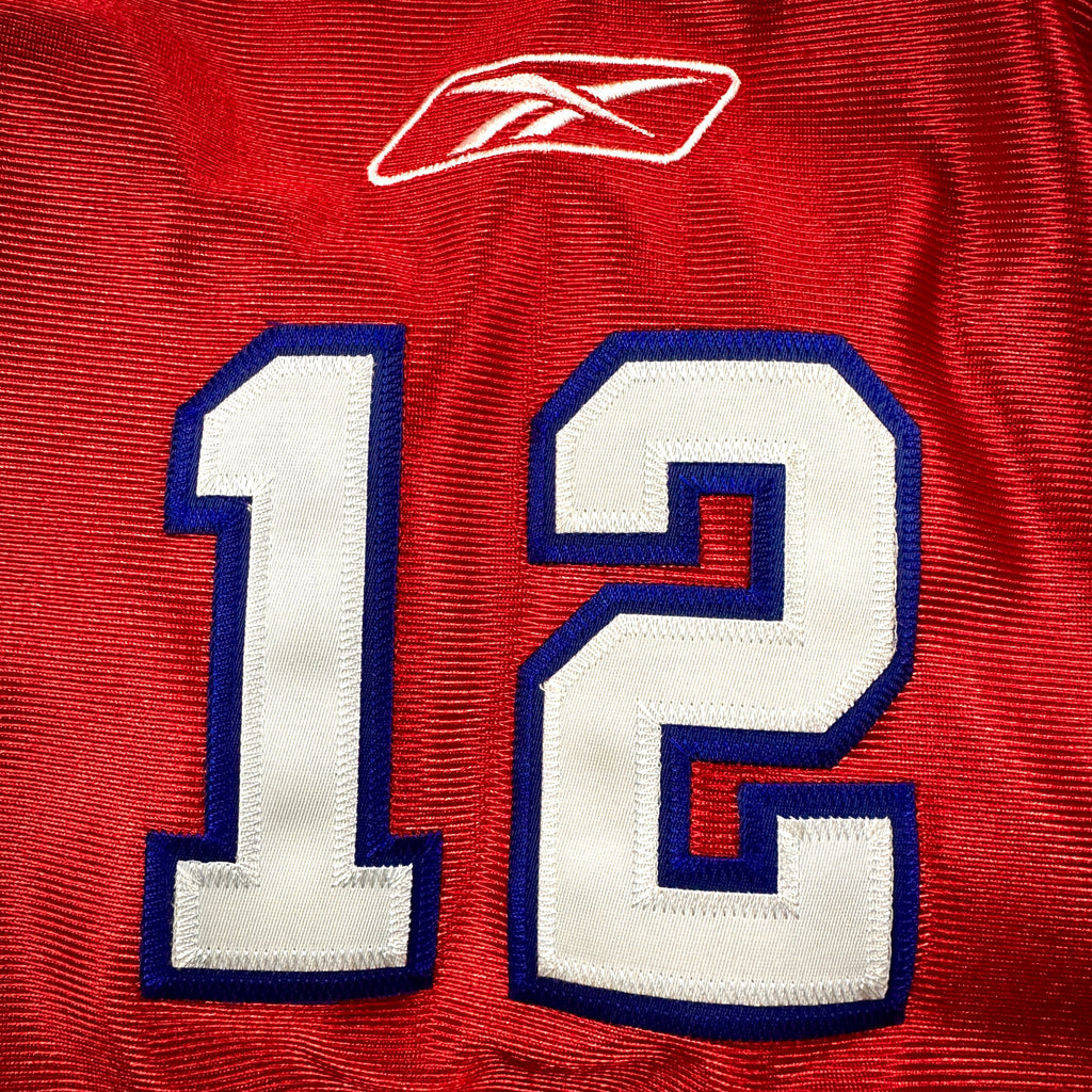 2011 Reebok NFL Authentic Red Throwback Jersey New England Patriots Tom Brady Sz. 52