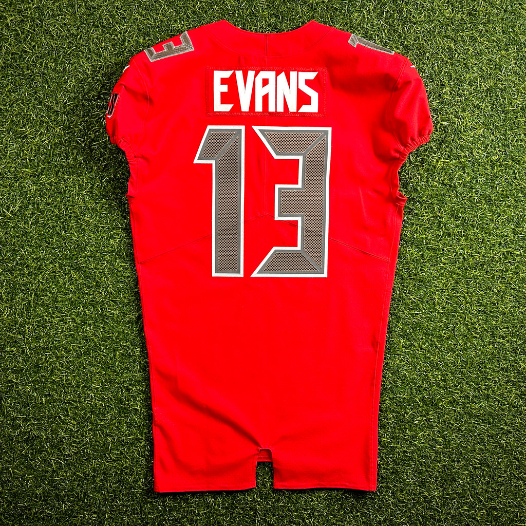2017 Nike NFL Team-Issued Jersey Tampa Bay Buccaneers Mike Evans Color Rush Sz. 44 L-BK