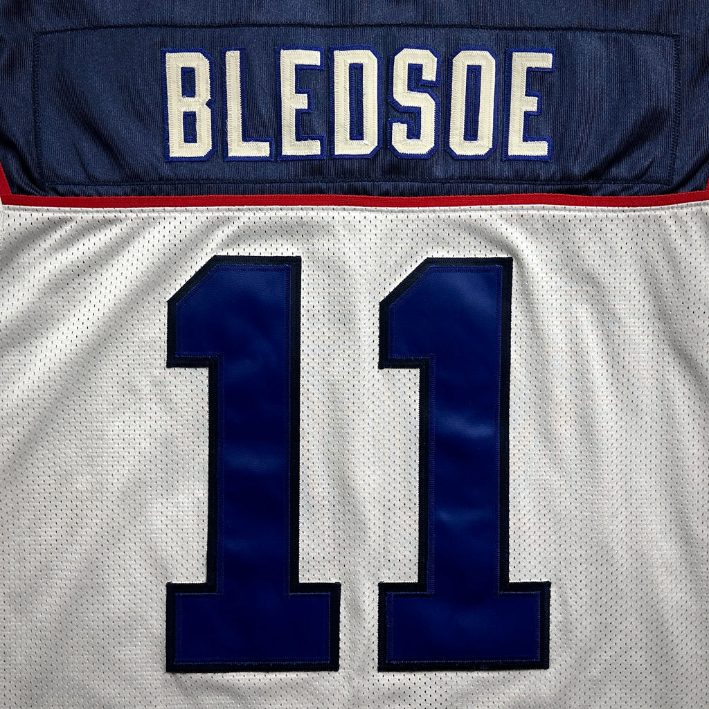 2002 Reebok NFL Authentic Jersey Buffalo Bills Drew Bledsoe Sz. 52 Vintage