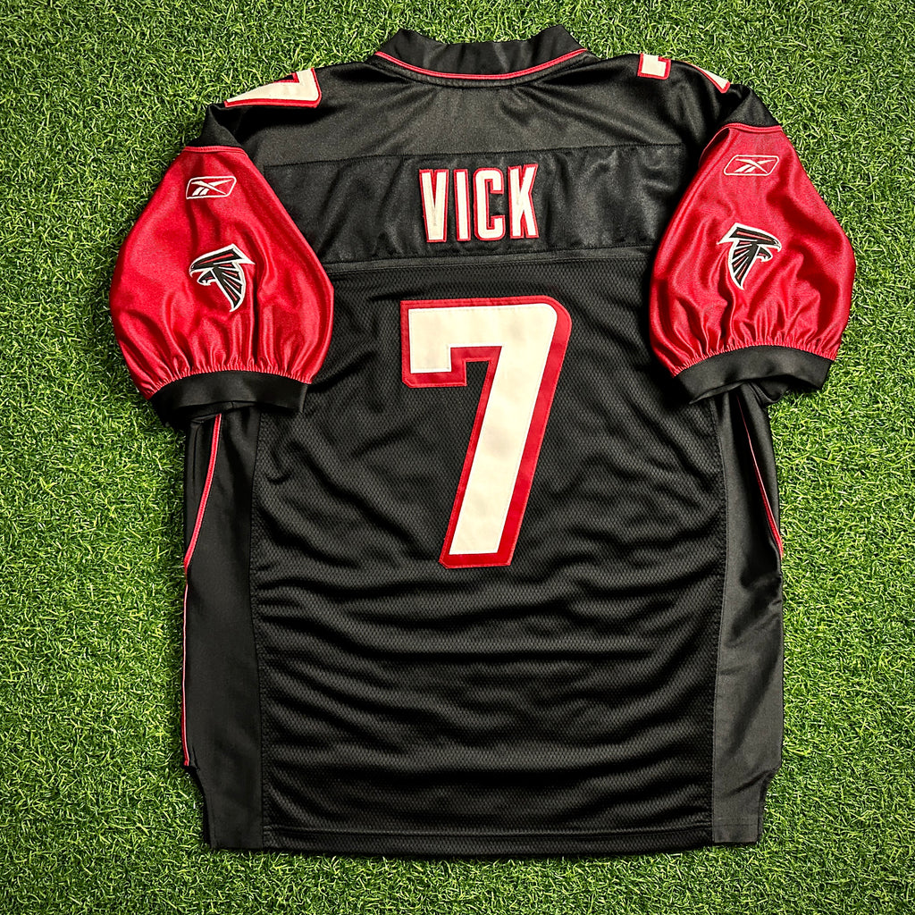 2004 Reebok NFL Authentic Jersey Atlanta Falcons Michael Vick Sz. 52 Vintage