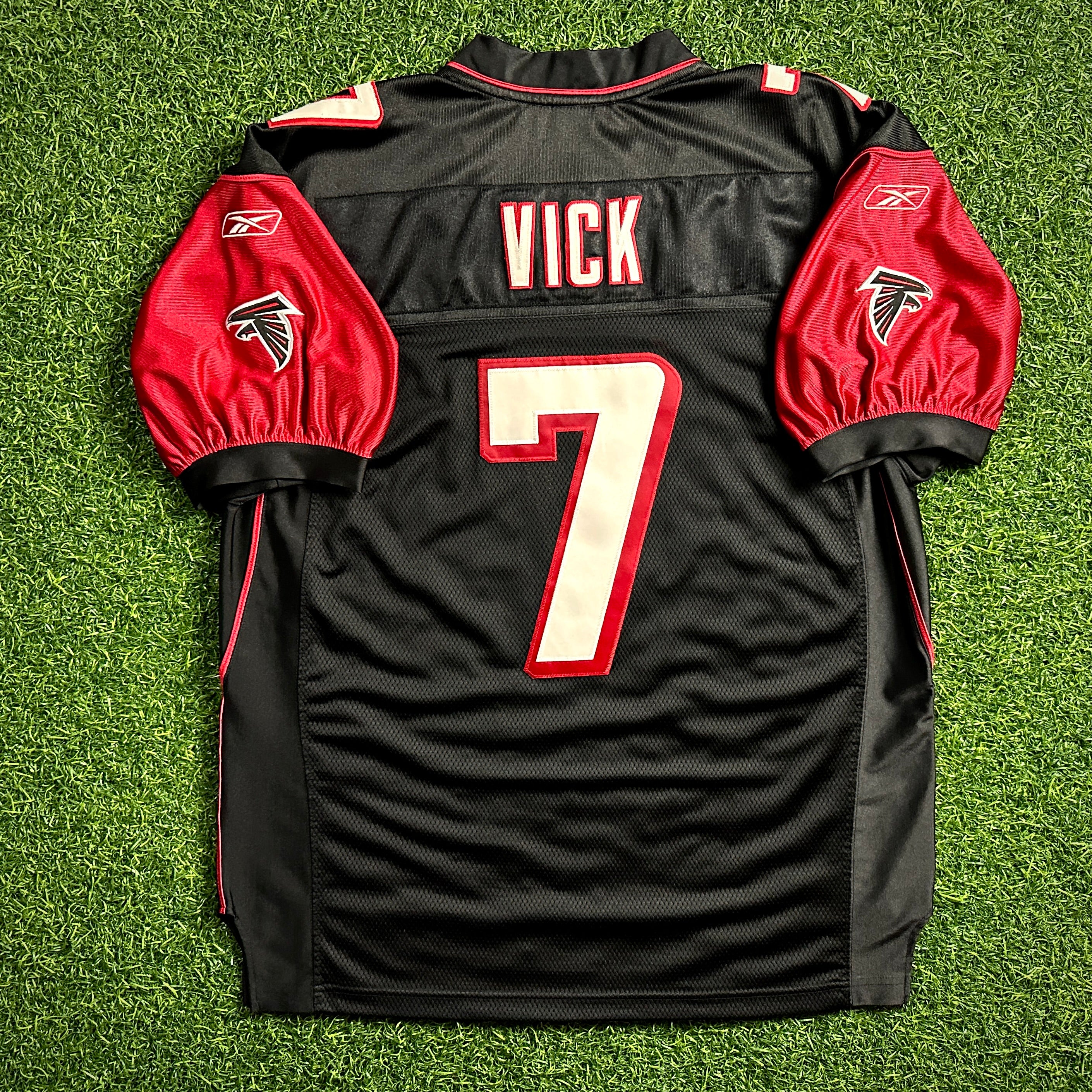 2004 Reebok NFL Authentic Jersey Atlanta Falcons Michael Vick Sz. 52 Vintage