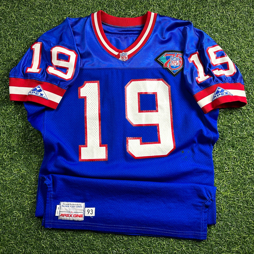 1994 Apex NFL Game Used Worn Jersey New York Giants Greg “Flea” Harrell Sz. 44