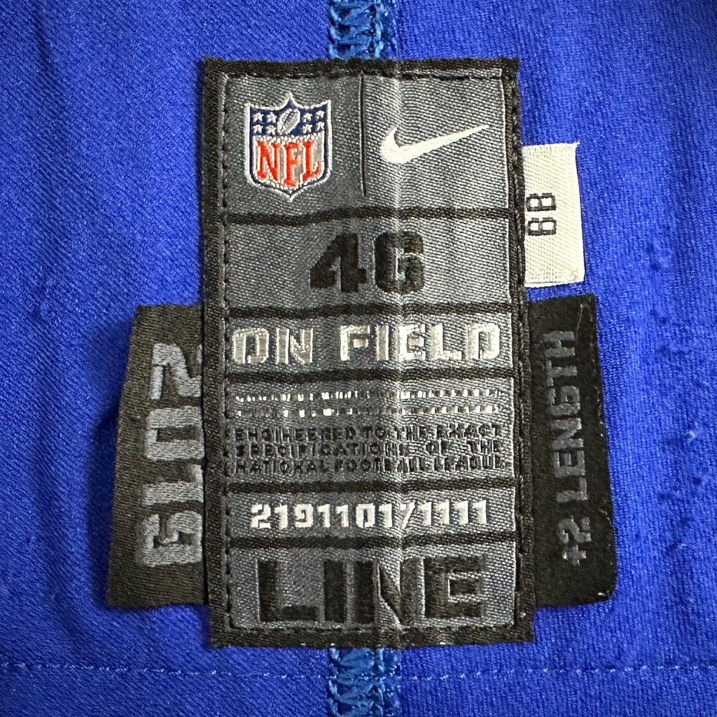 2022 Nike NFL Game-Used Jersey Buffalo Bills Rodger Saffold Sz. 46 Team COA