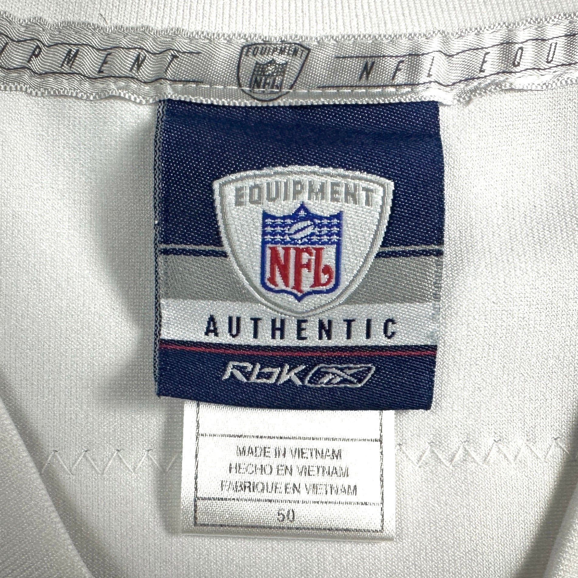 2007 Reebok NFL Authentic Jersey Oakland Raiders Nmandi Asomugha Sz. 50 Vintage