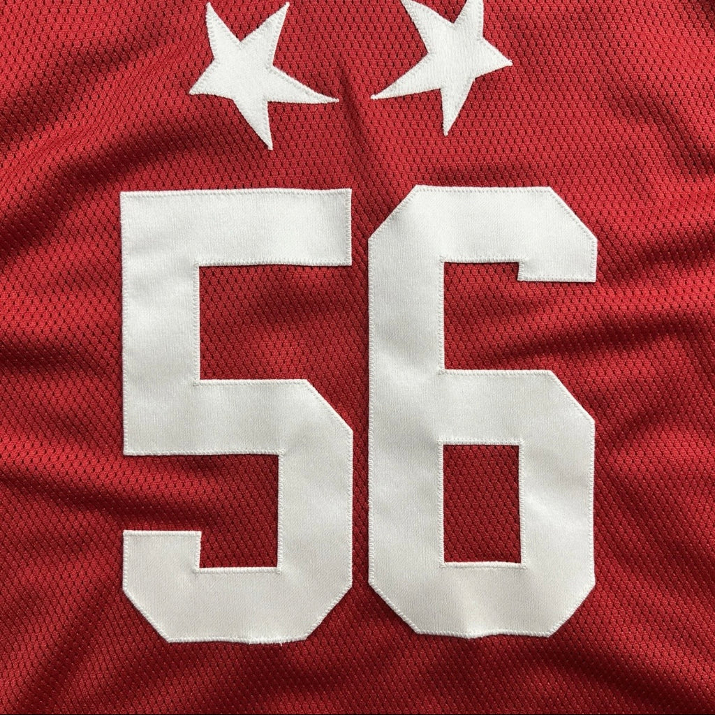 2012 Ripon NFL Team Issued Game Jersey AFC Pro Bowl Derrick Johnson Chiefs Sz 50