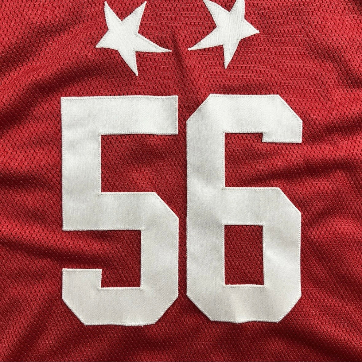 2012 Ripon NFL Team Issued Game Jersey AFC Pro Bowl Derrick Johnson Chiefs Sz 50