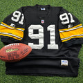 1995 Starter NFL Authentic Jersey Pittsburgh Steelers Kevin Greene Sz 54 Vintage