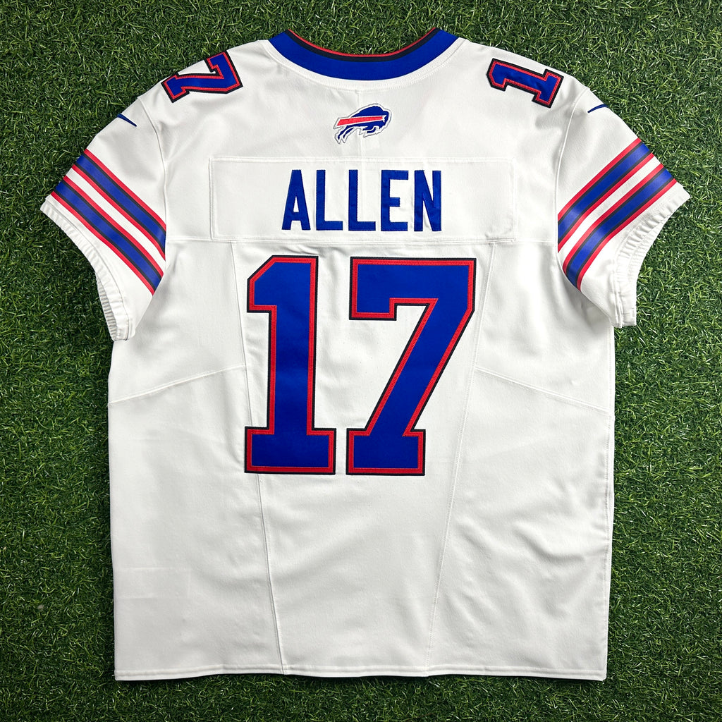 New! 2025 Nike NFL Vapor FUSE Elite Authentic Jersey Buffalo Bills Josh Allen Sz. 48 White Road
