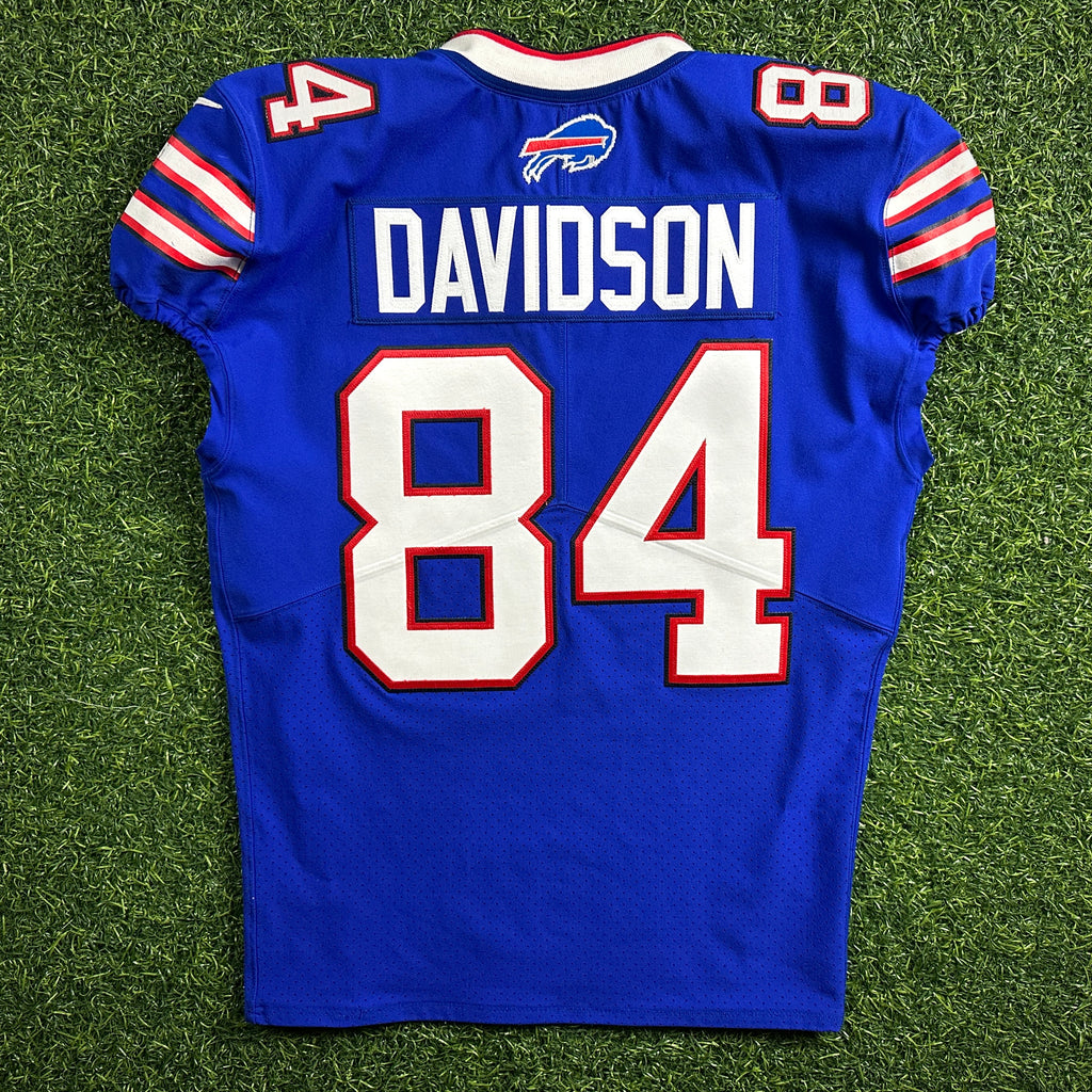 2022 Nike NFL Game-Used Jersey Buffalo Bills Zach Davidson Sz. 44 Team COA