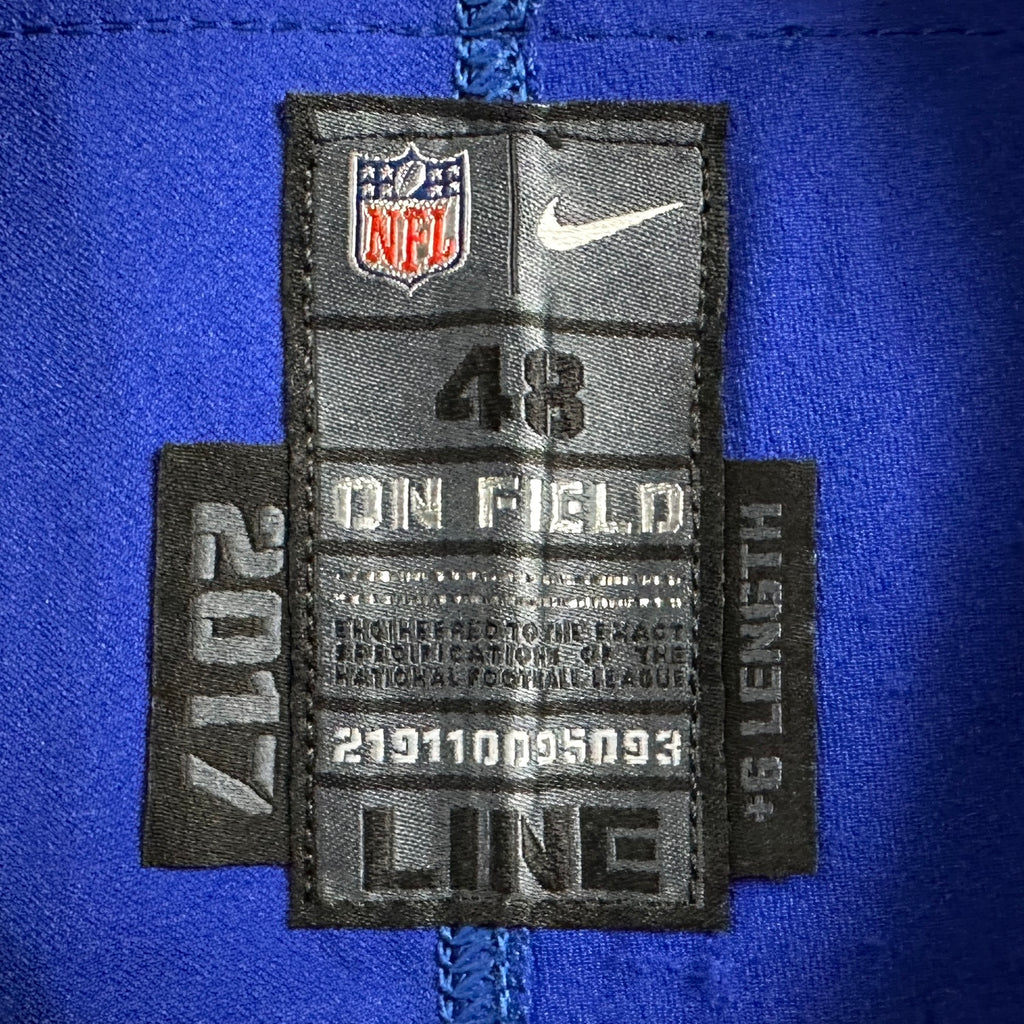 2018 Nike NFL Game-Used Jersey Buffalo Bills Tyrunn Walker Sz. 48 Team COA