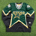 2001/02 Koho NHL Dallas Stars Green Away Jersey Sz. 2XL Vintage