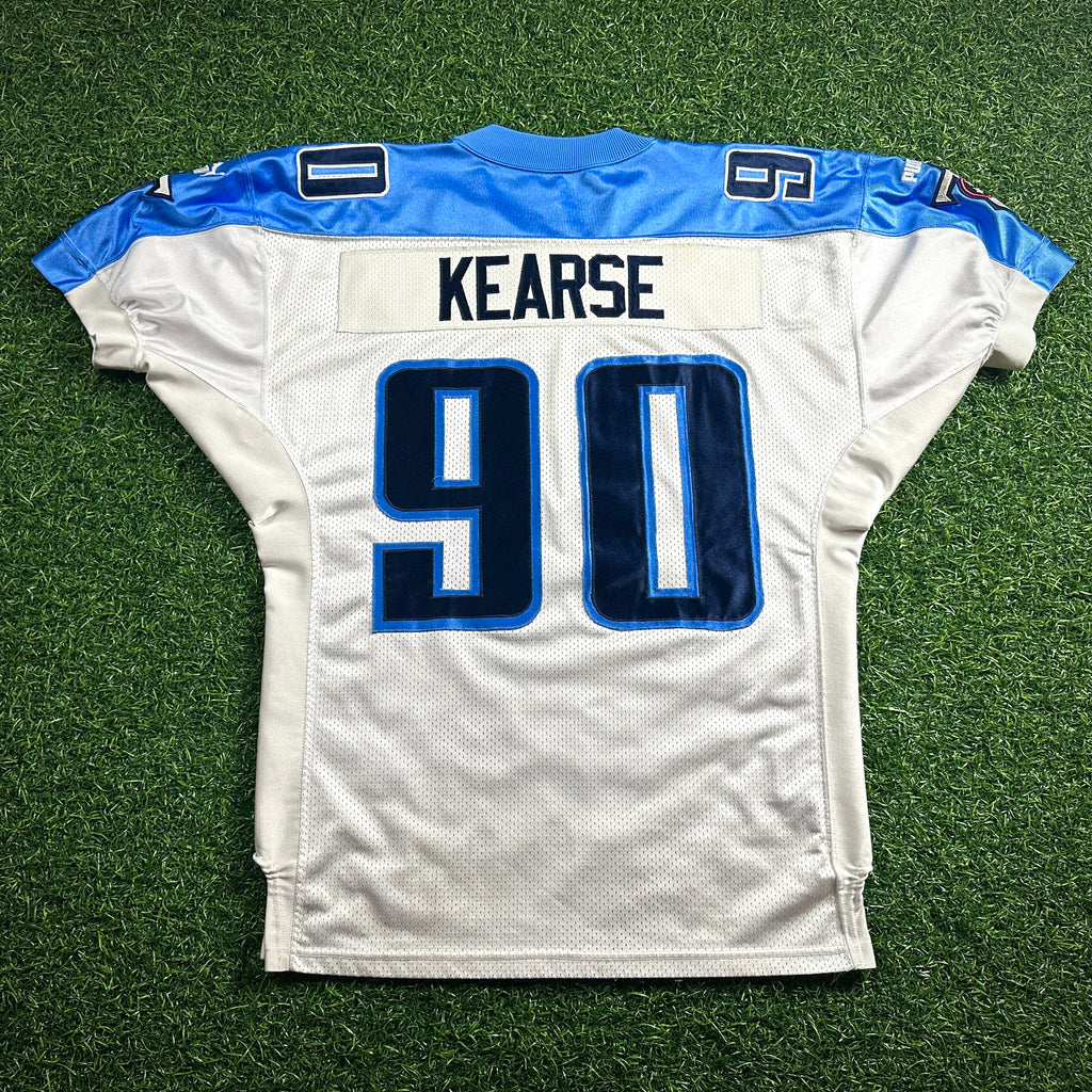 1999 Puma NFL Pro Model Authentic Jersey Tennessee Titans Jevon Kearse Rookie Sz. 46 Berlin WI