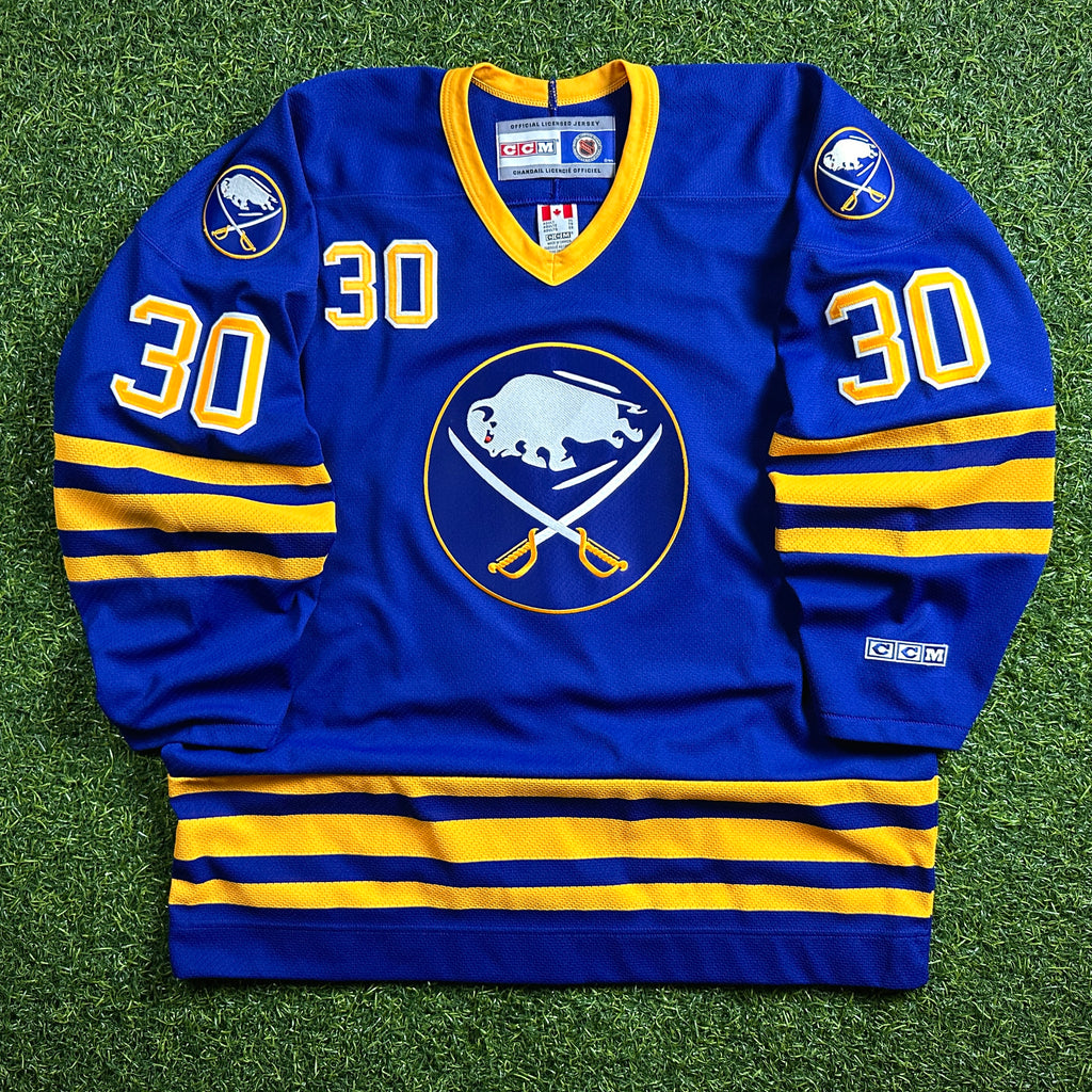 2006 CCM NHL Buffalo Sabres Alternate Jersey Ryan Miller Sz XL Vintage MiC