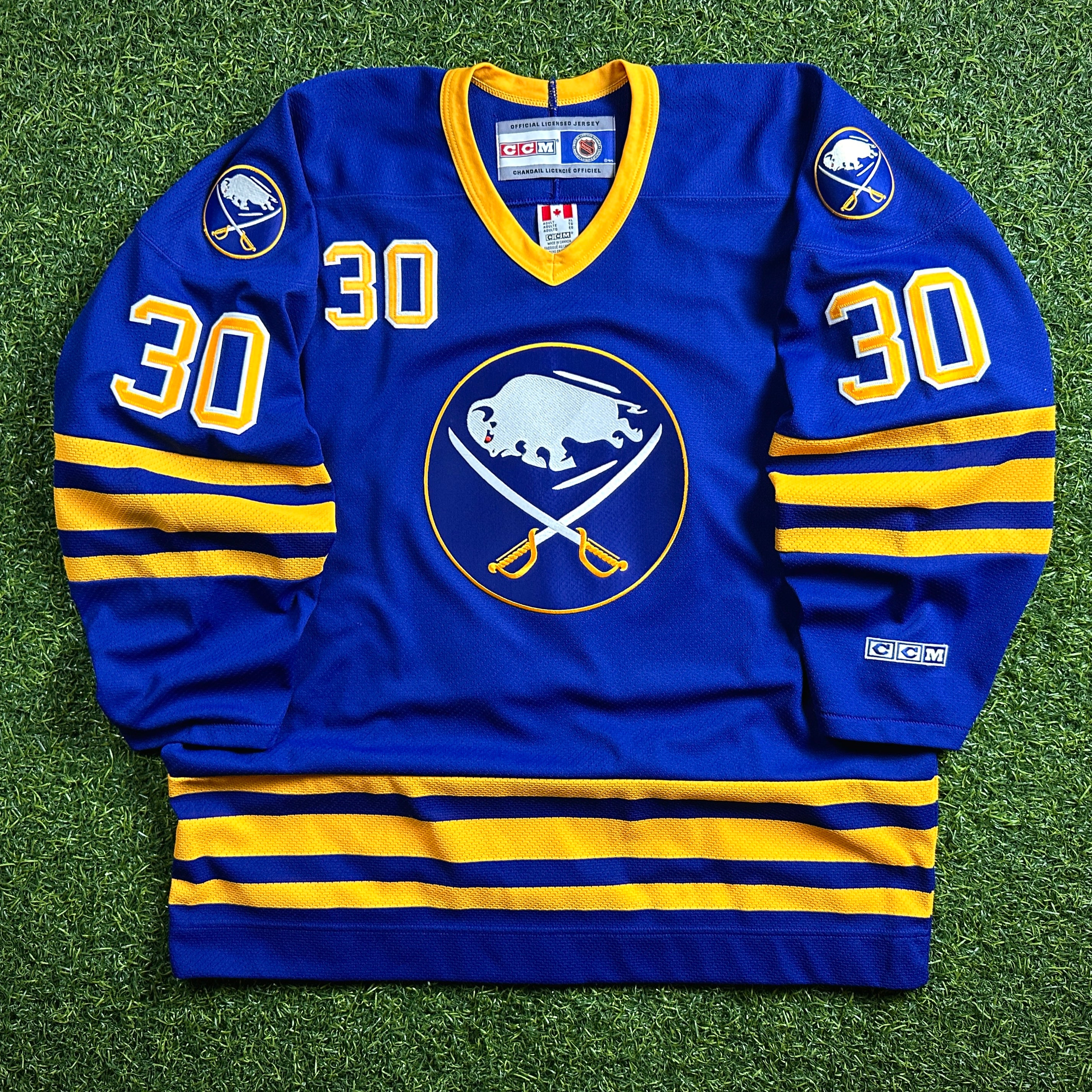 2006 CCM NHL Buffalo Sabres Alternate Jersey Ryan Miller Sz XL Vintage MiC
