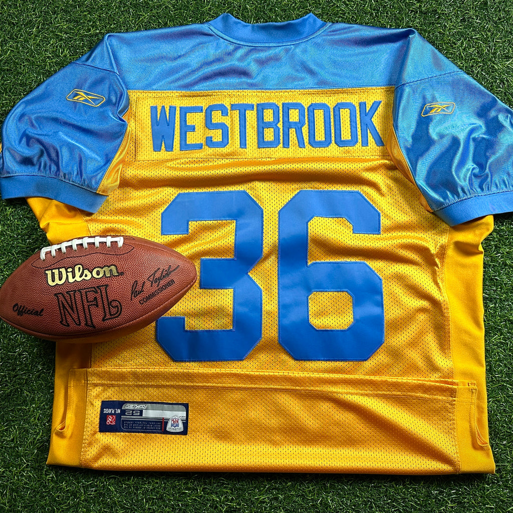 2007 Reebok NFL Authentic Jersey Philadelphia Eagles Brian Westbrook 52 Yellow