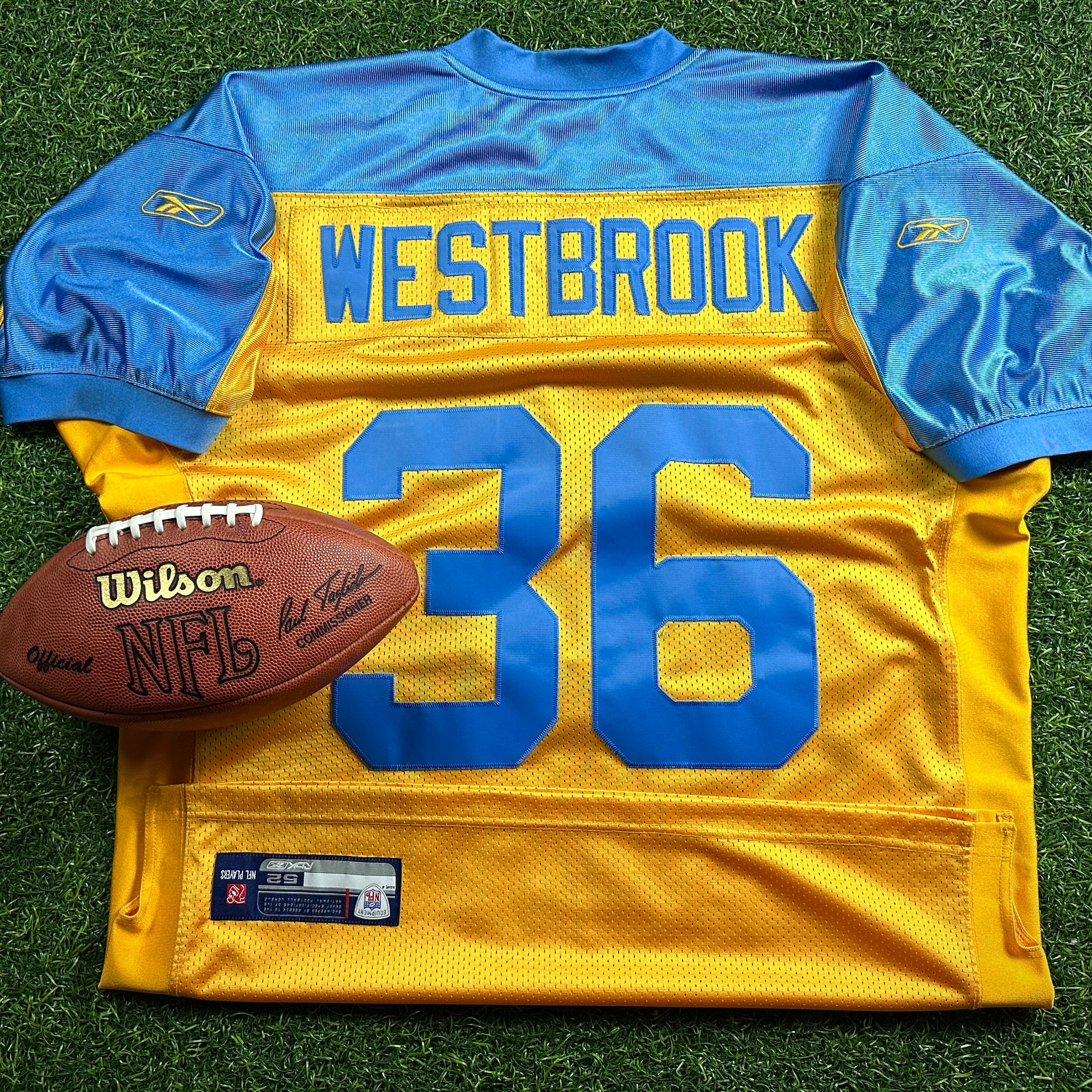 2007 Reebok NFL Authentic Jersey Philadelphia Eagles Brian Westbrook 52 Yellow