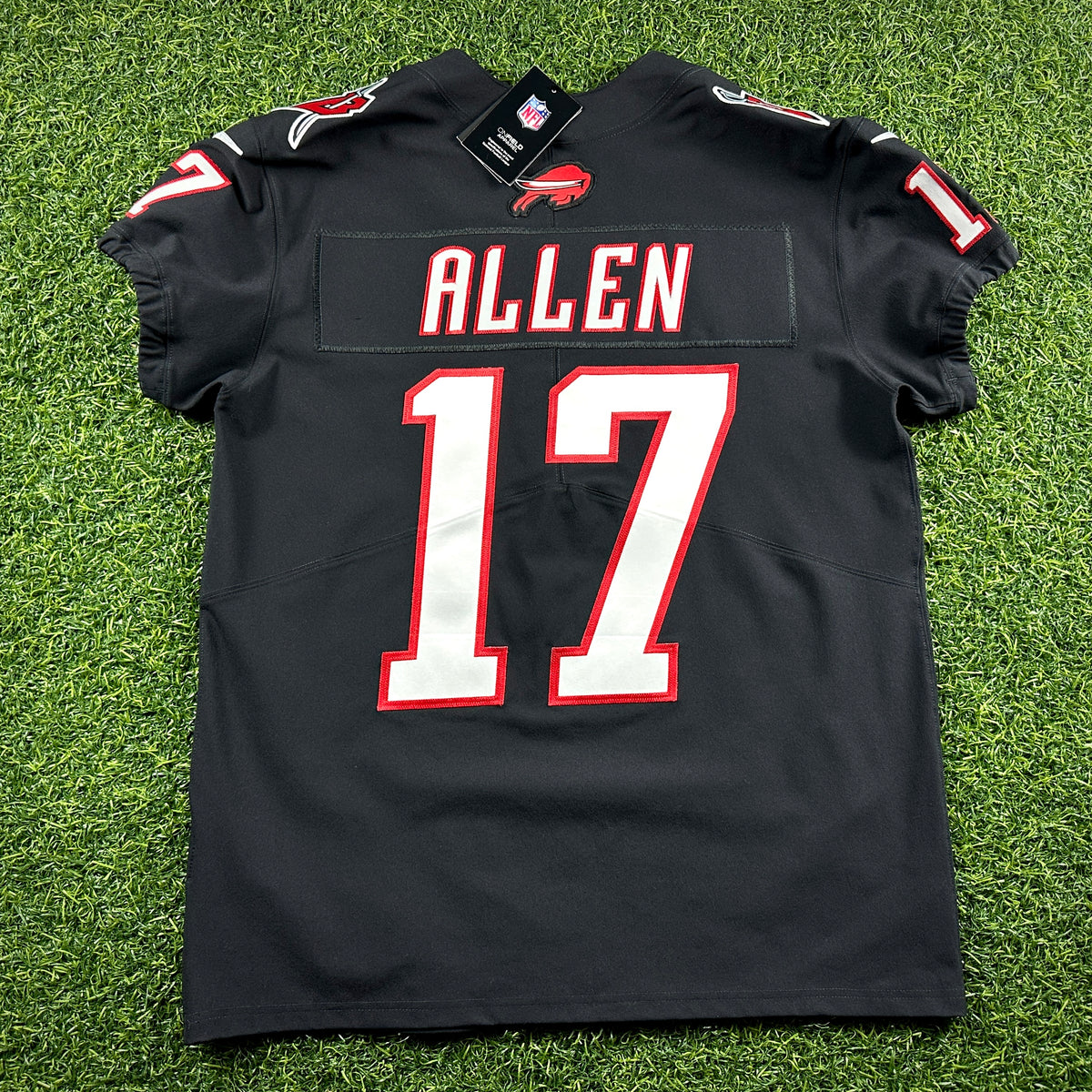 New! Nike NFL X NHL Vapor Elite Authentic Jersey Buffalo Bills Sabres Josh Allen Sz. 44