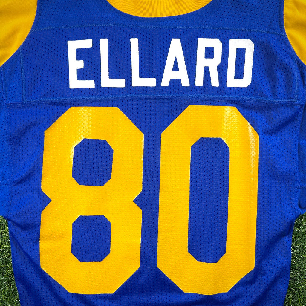 1990 Russell Athletic NFL Team Issued Game Jersey Los Angeles Rams Henry Ellard Sz. 42
