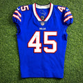 Nike NFL Game Used Blue Jersey Buffalo Bills Christian Wade & Marcus Murphy Team COA