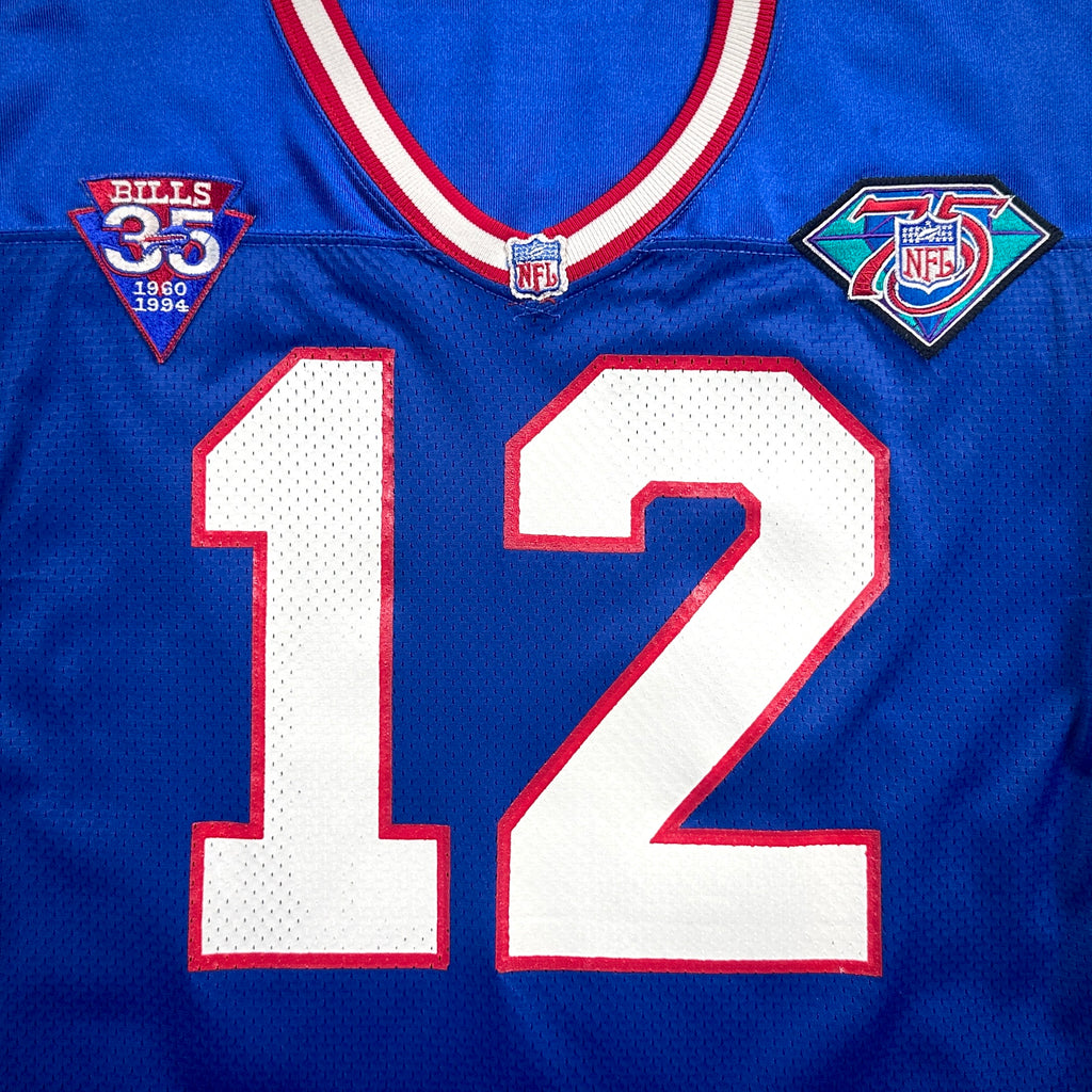 1994 Champion NFL Authentic Jersey Buffalo Bills Jim Kelly Sz. 44 (L)
