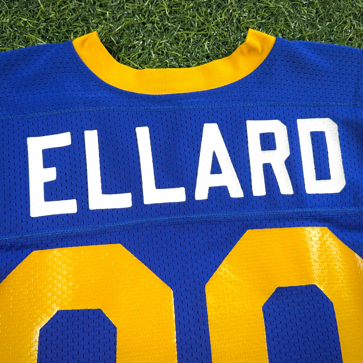 1990 Russell Athletic NFL Team Issued Game Jersey Los Angeles Rams Henry Ellard Sz. 42
