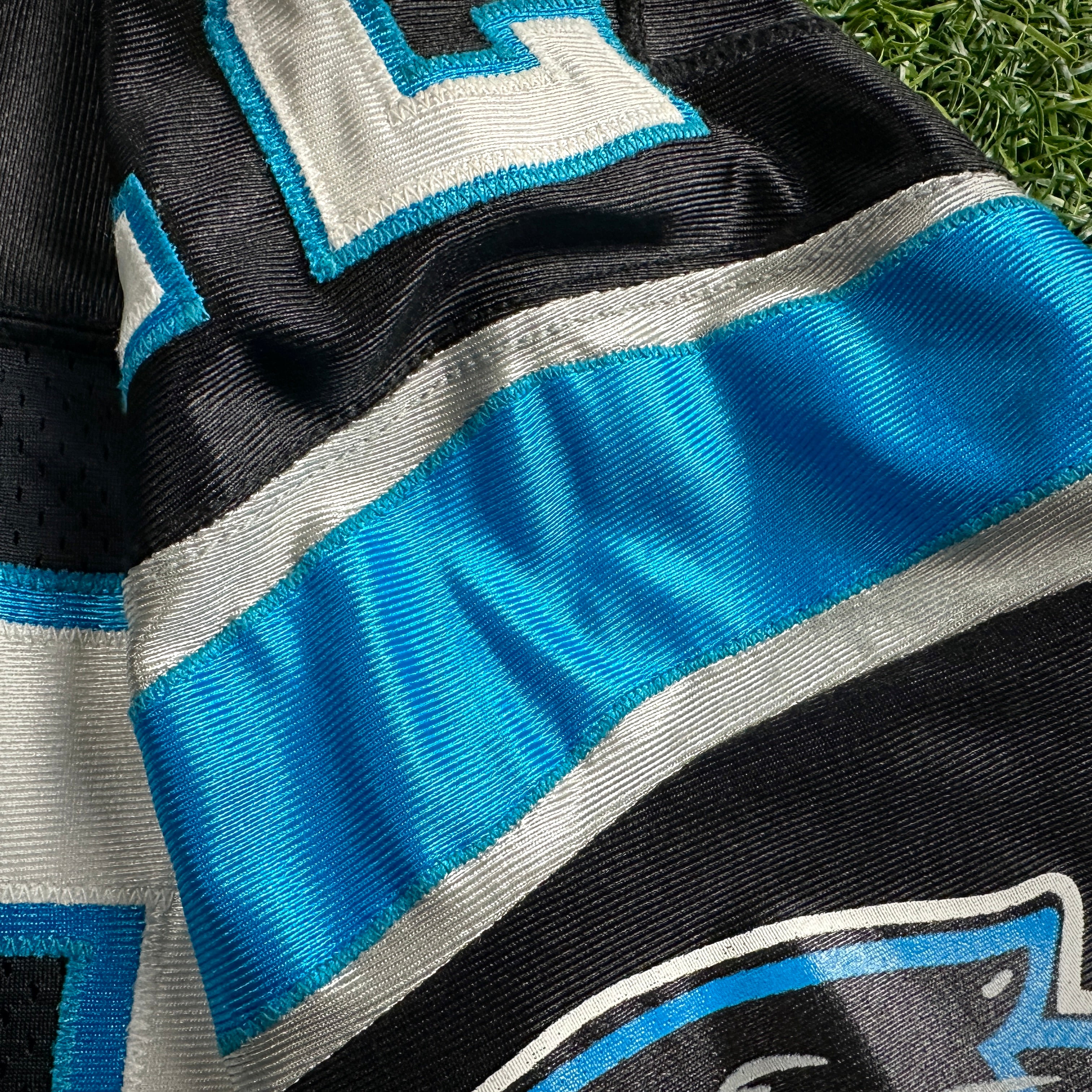 1995 Wilson NFL Authentic Jersey Carolina Panthers Keery Collins Rookie Sz. 46