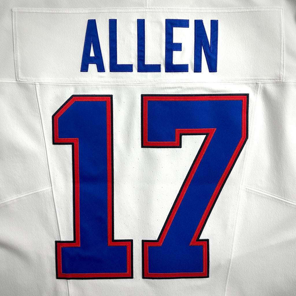 New! 2025 Nike NFL Vapor FUSE Elite Authentic Jersey Buffalo Bills Josh Allen Sz. 48 White Road