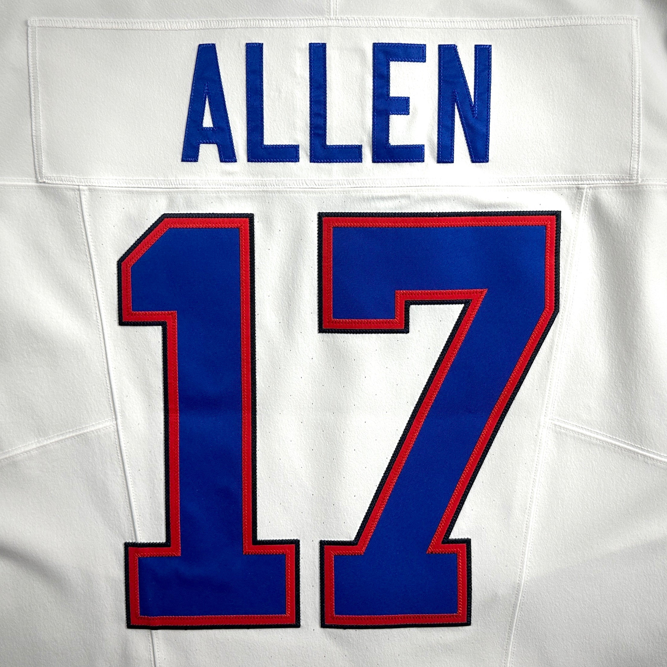 New! 2025 Nike NFL Vapor FUSE Elite Authentic Jersey Buffalo Bills Josh Allen Sz. 48 White Road