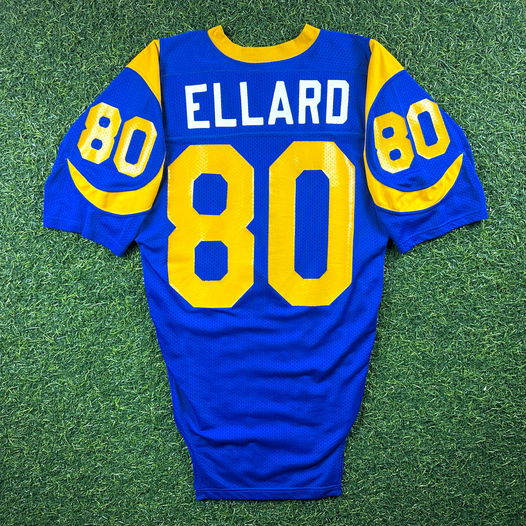 1990 Russell Athletic NFL Team Issued Game Jersey Los Angeles Rams Henry Ellard Sz. 42