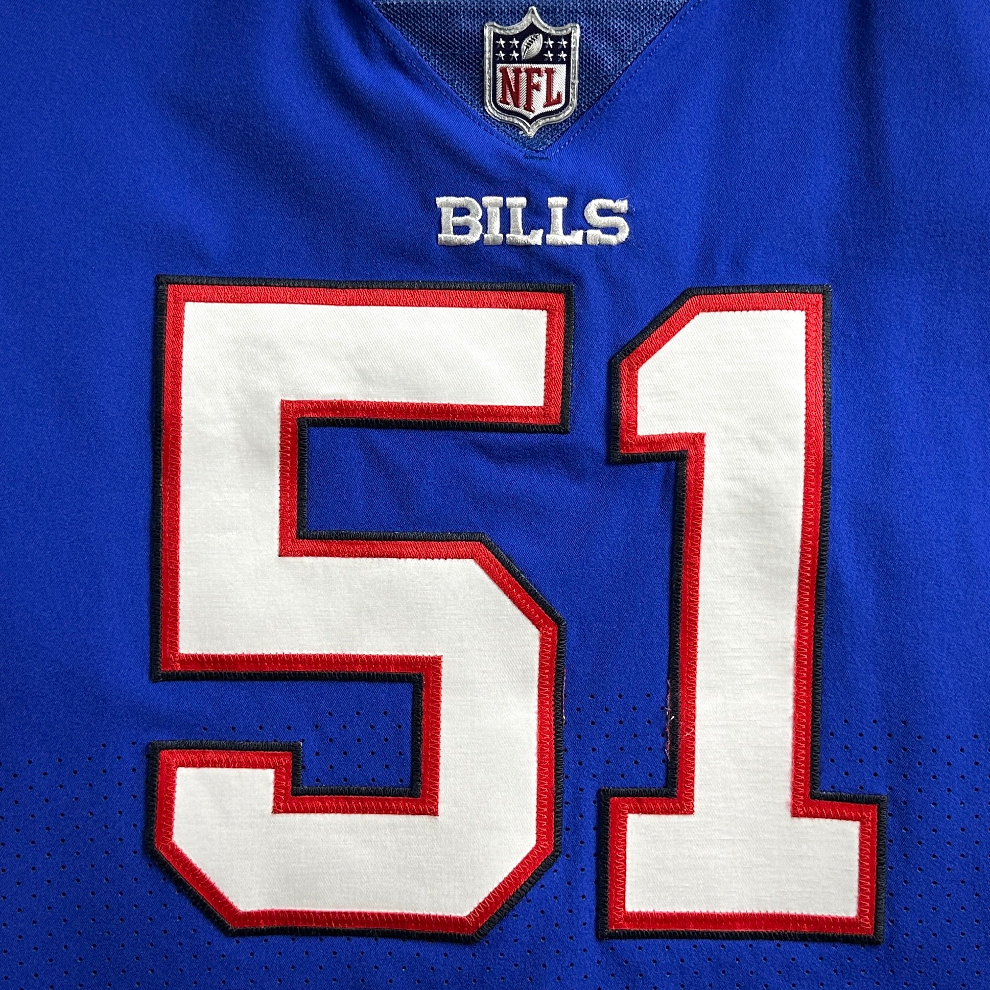 2020 Nike NFL Game-Used Jersey Buffalo Bills Brian Cox Jr. Sz. 42 Team COA
