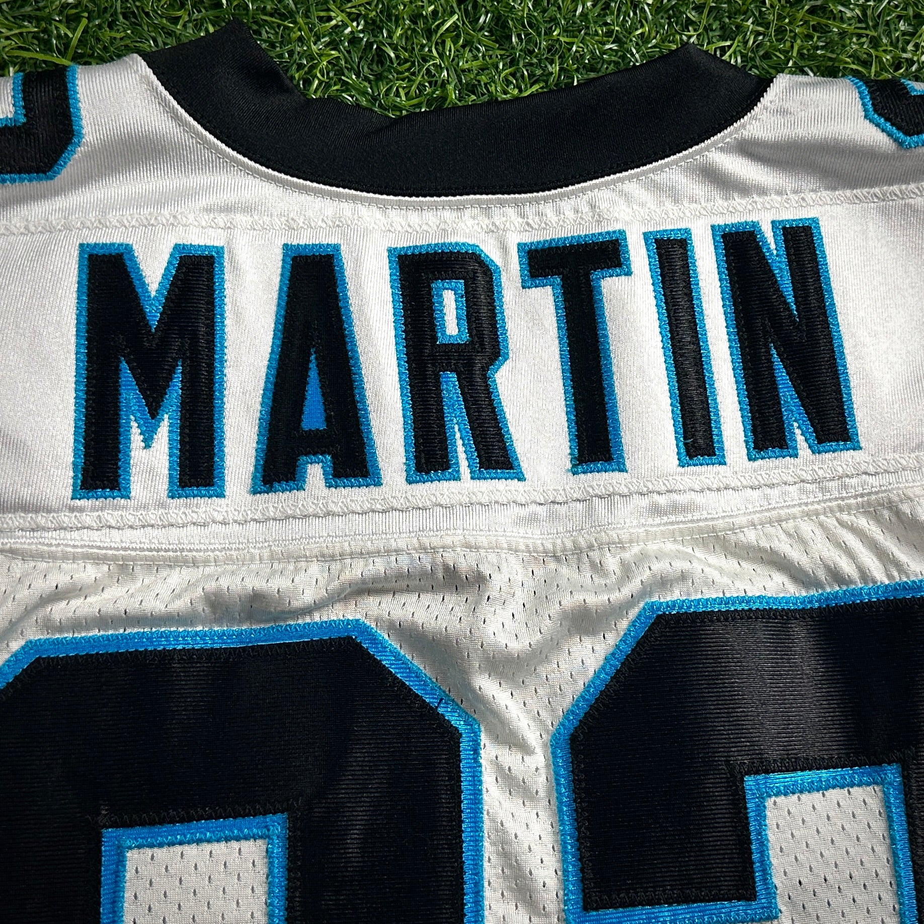 2010 Reebok NFL Game-Issued Jersey Carolina Panthers Charly Martin Sz. 48