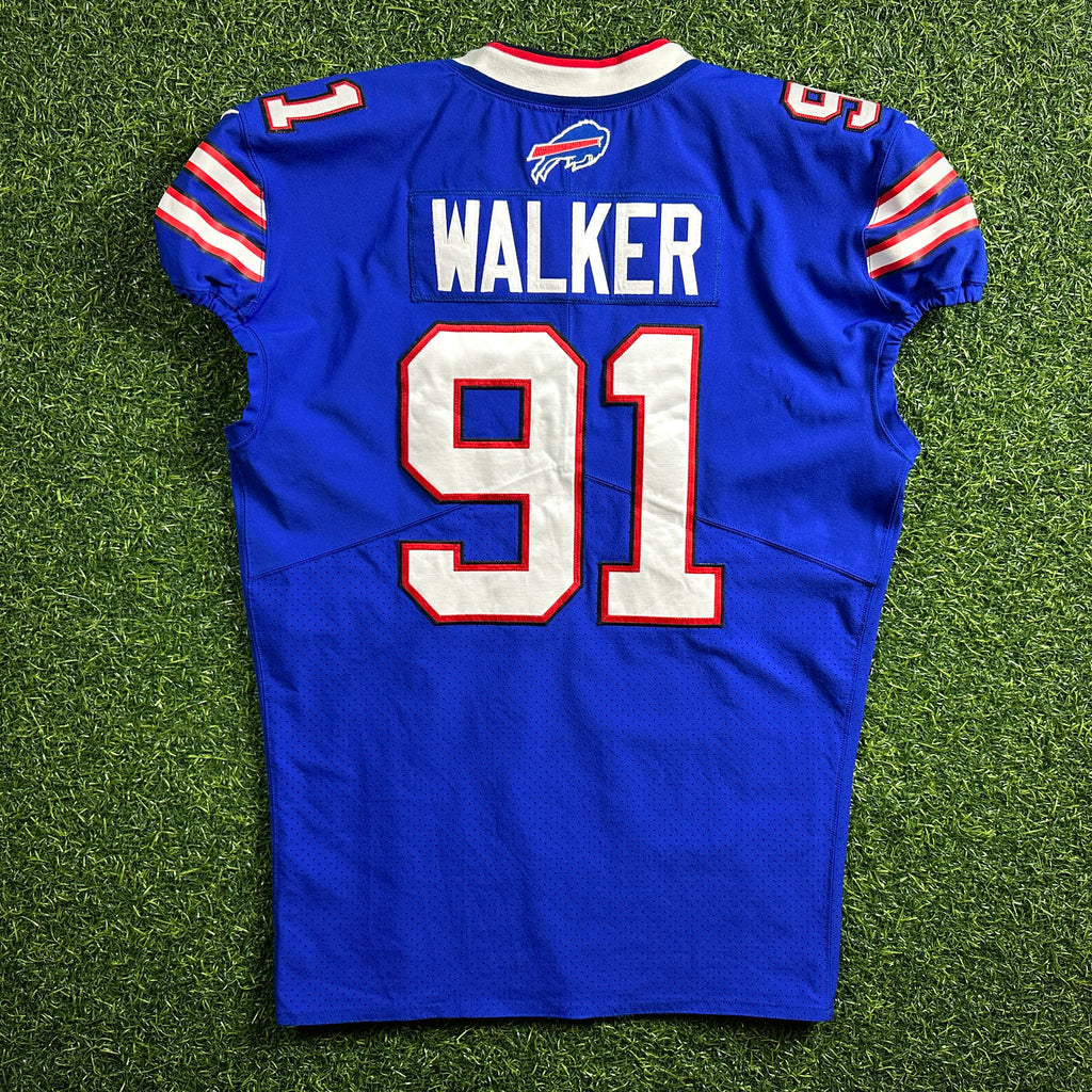 2018 Nike NFL Game-Used Jersey Buffalo Bills Tyrunn Walker Sz. 48 Team COA