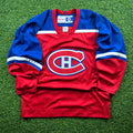 Rare! 2000’s CCM NHL Jersey Montreal Canadiens Sz. L Fashion Throwback Vintage