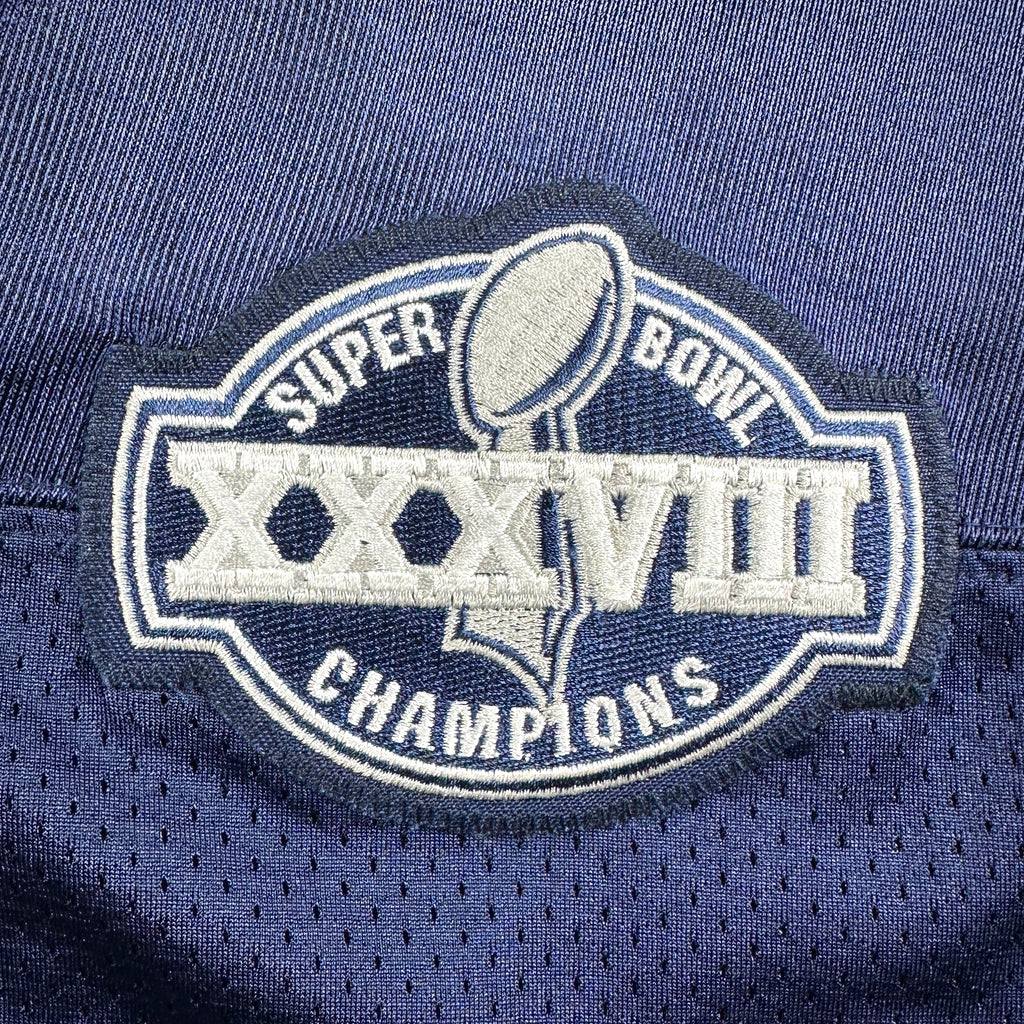 New! 2004 Reebok NFL Authentic Jersey New England Patriots Adam Vinatieri Sz. 52