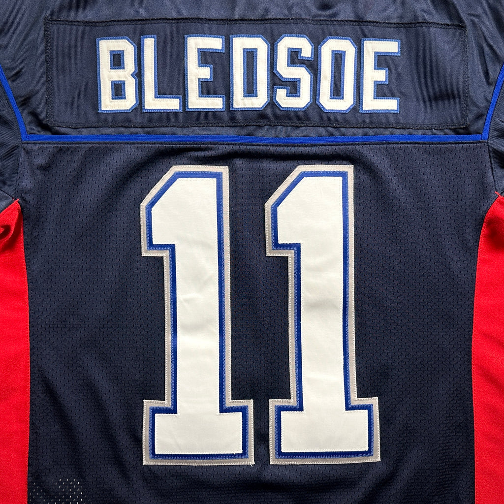 2002 Reebok NFL Authentic Jersey Buffalo Bills Drew Bledsoe Sz. 48 Vintage