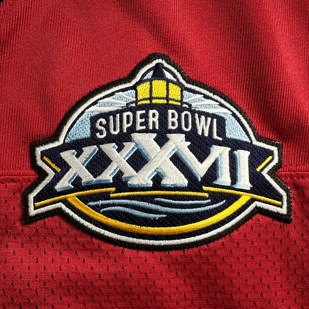 2002 Reebok NFL Authentic Jersey Tampa Bay Buccaneers Keyshawn Johnson Sz. 48 Super Bowl XXXVII