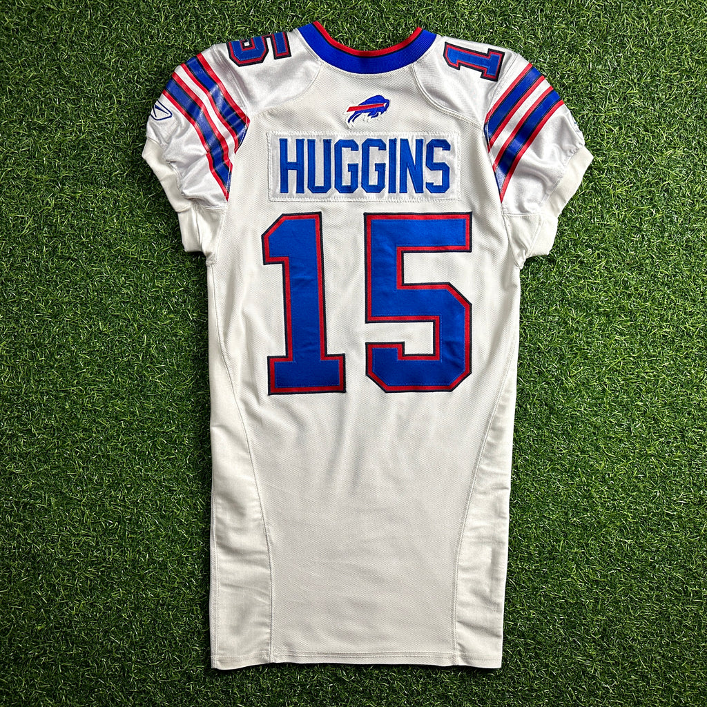 2011 Reebok NFL Authentic Game-Used Jersey Buffalo Bills Felton Huggins Sz. 42