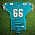 1991 Wilson NFL Game Used Worn Jersey Miami Dolphins Darren Handy Joe Robbie JR