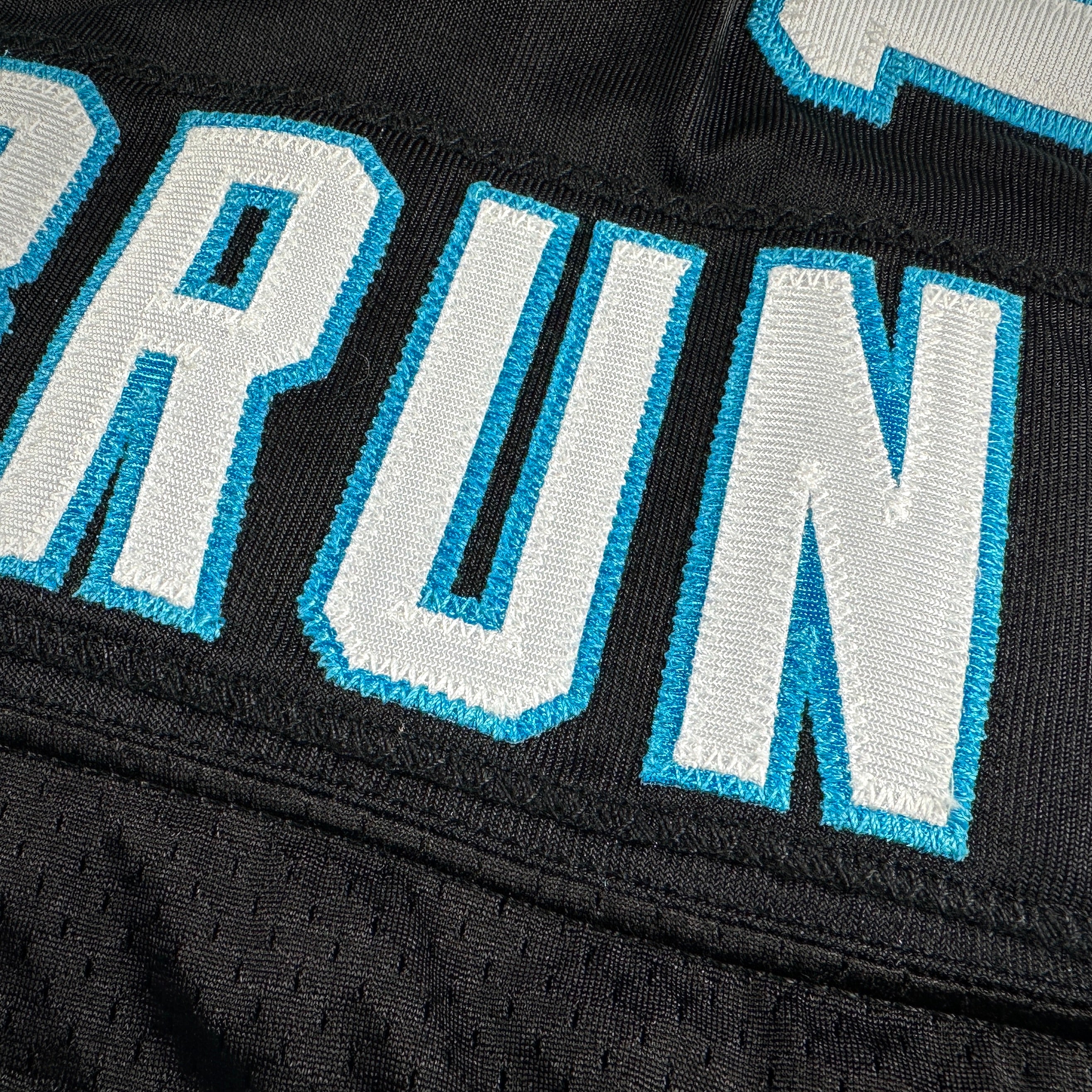 2004 Reebok NFL Team-Issued Game Jersey Carolina Panthers Todd Sauerbrun Sz. 46 Autograph PSA