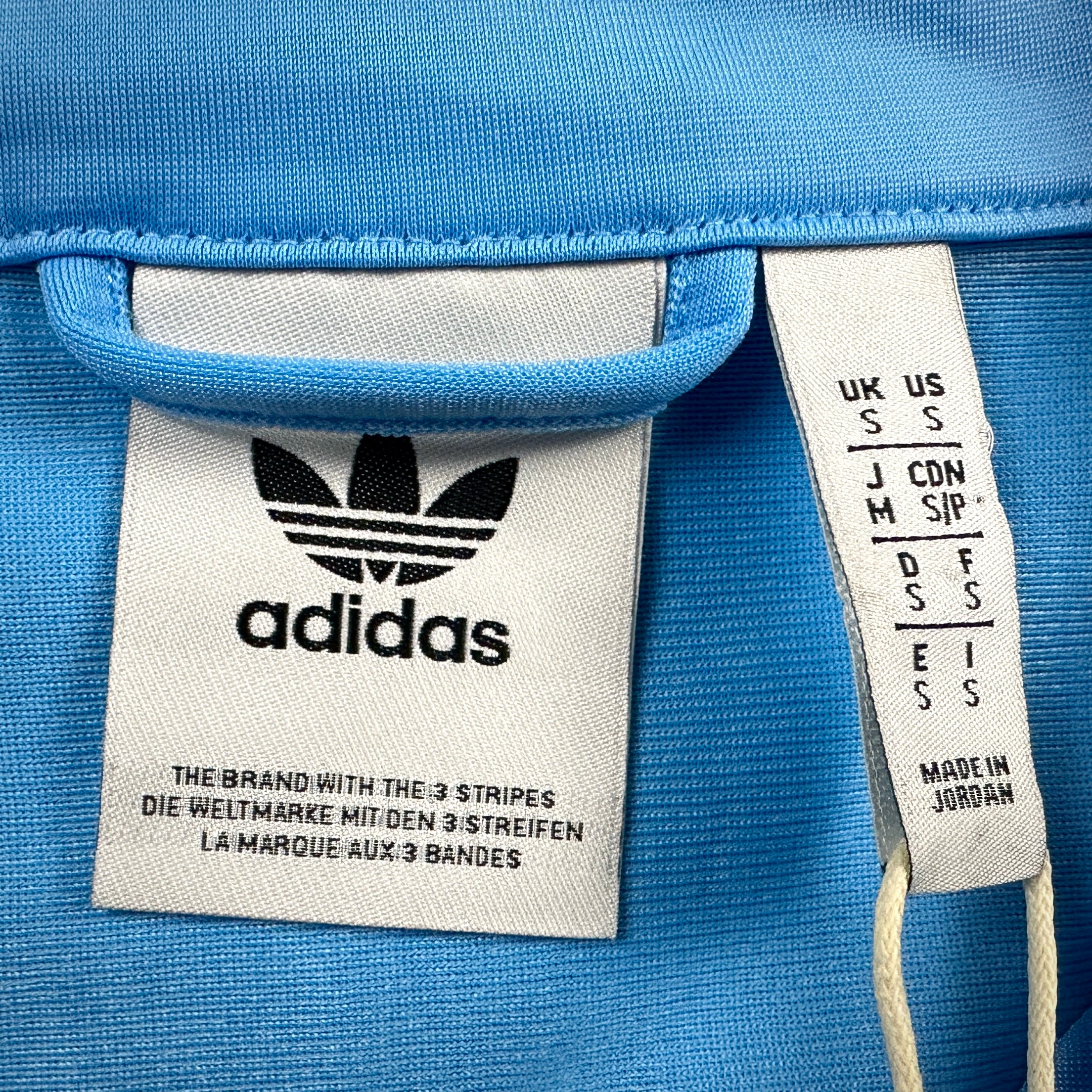 New! Adidas Firebird Track Jacket Men’s Sz. S Blue Burst Trefoil Vintage NWT